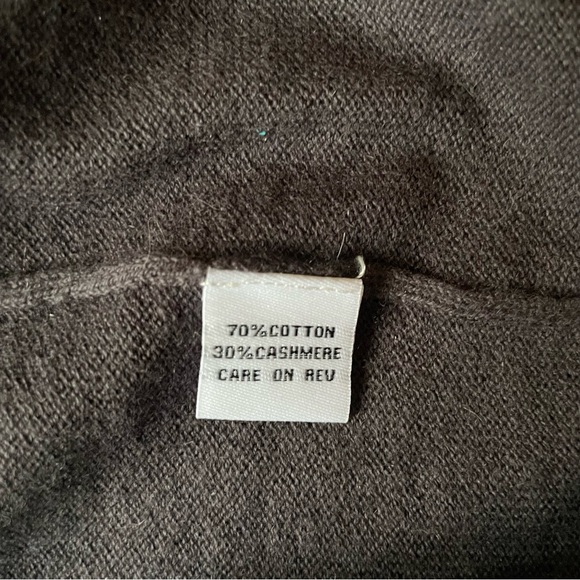 Cashmere Bryn Walker Grey Draped Vest - Picture 12 of 15